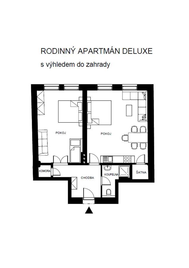 Apartmany Velke Namesti Kroměříž Exteriör bild